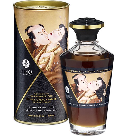 Massage Oil Shunga Creamy Love Latte Pleasure Intensifier