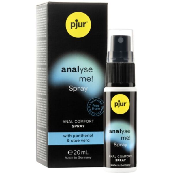 20 ml bottle of pjur analyse me! Spray