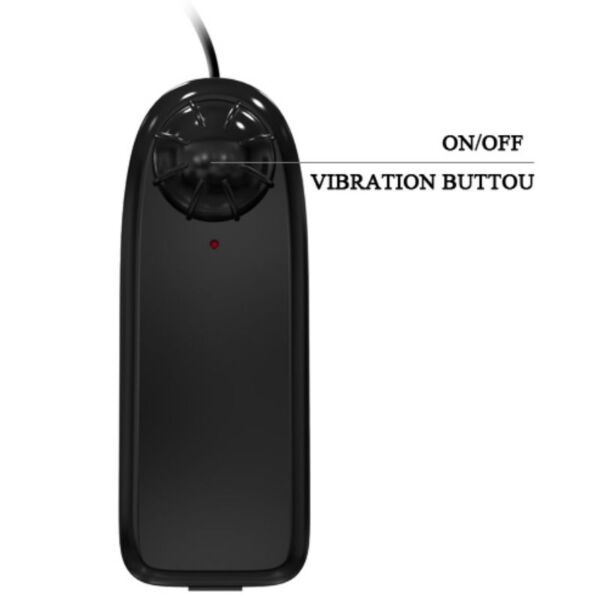 Baile Arbitrariness realistic vibrator with a suction cup on the base