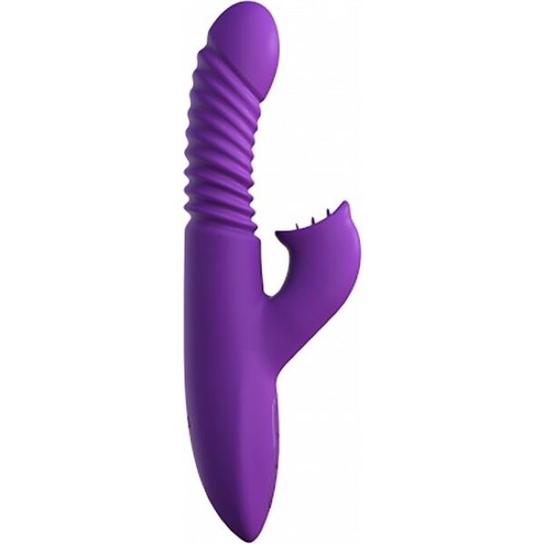 Pipedream Fantasy For Her Ultimate Thrusting Clit Stimulate-Her vibrator, with its clitoral stimulators