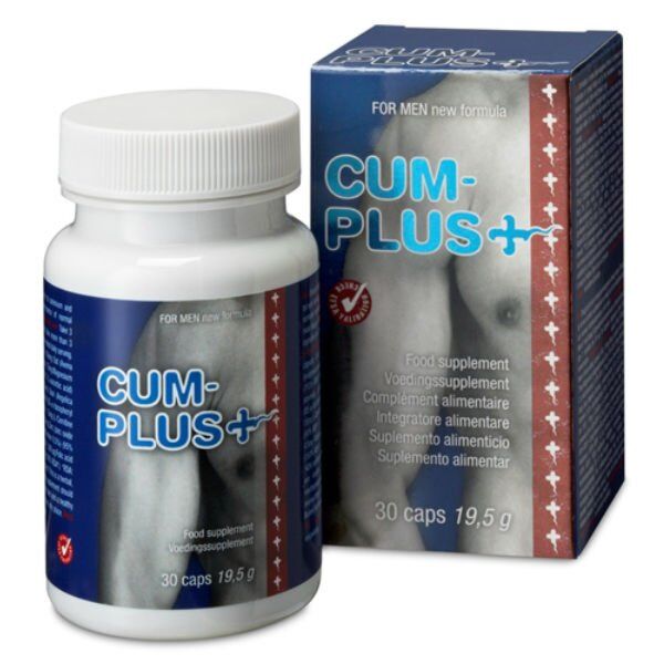 Pack of Cobeco Cum-Plus+ food supplement, 30 capsules