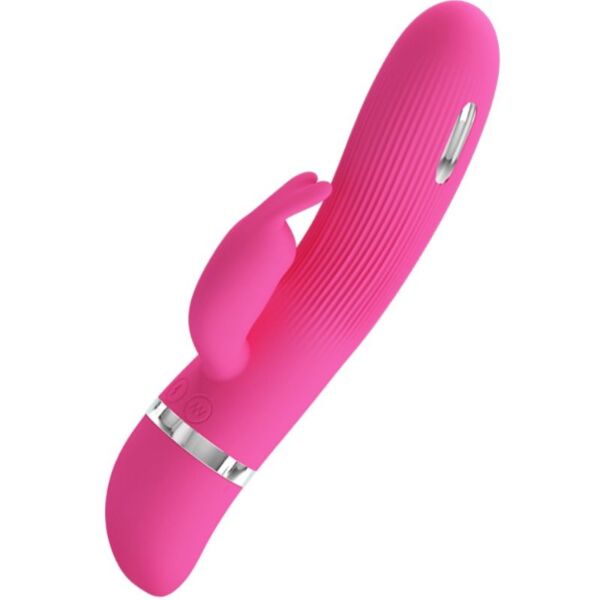 Pretty Love BI-014663 rabbit vibrator with electric stimulation