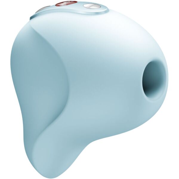 Fun Factory Seduction clitoral suction toy in Ice Blue