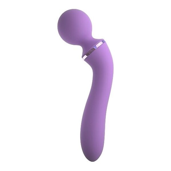 Pipedream Duo Wand Massage-Her vibrator, with round head and slim tip