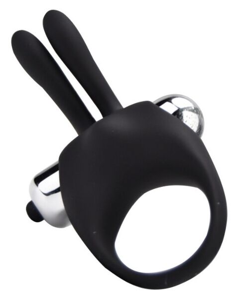 Loving Joy Rabbit Cock Ring in silicone, with its bullet and rabbit ears