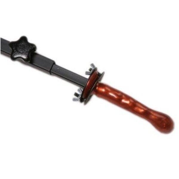 Metal Hard handcuff frame with a toy attachment