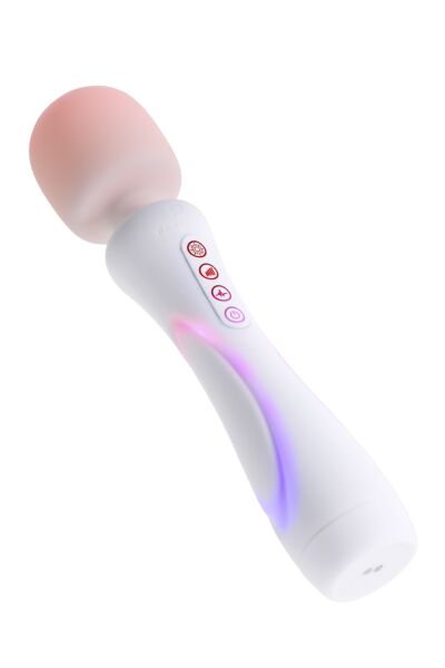 Paradise Pleasure The Wand wand vibrator, white, with RGB lighting