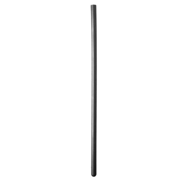 All Black urethral sound in flexible silicone