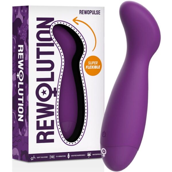 Rewolution RewoPulse G-spot vibrator in lilac