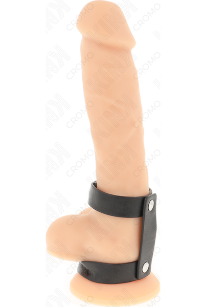 Kink adjustable double cock ring