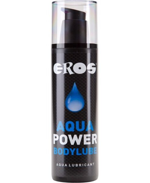 Pump bottle of Eros Aqua Power 250 ml water-based lubricant
