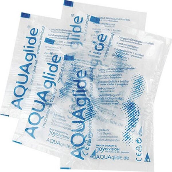 Joydivision AQUAglide water-based lubricant, 3 ml single-use sachet
