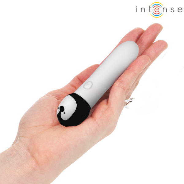 Intense Rico bullet vibrator, white and penguin-shaped