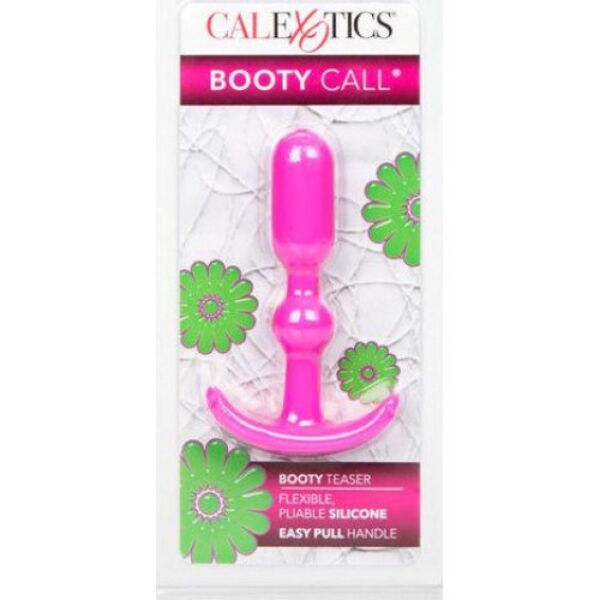 Booty Call Booty Teaser butt plug with raised details and removal handle