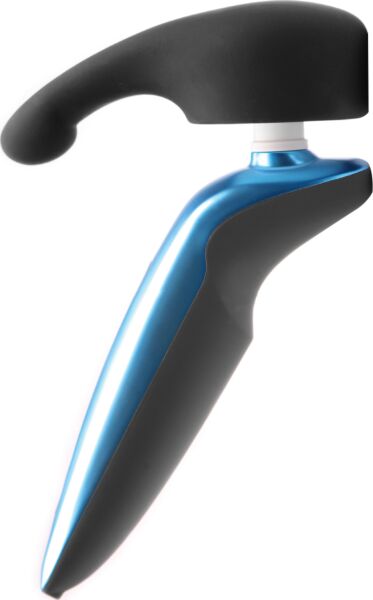 Tantus Rumble Spoon Head wand attachment in black silicone
