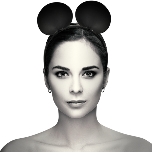 Coquette Chic Desire headband with mouse ears