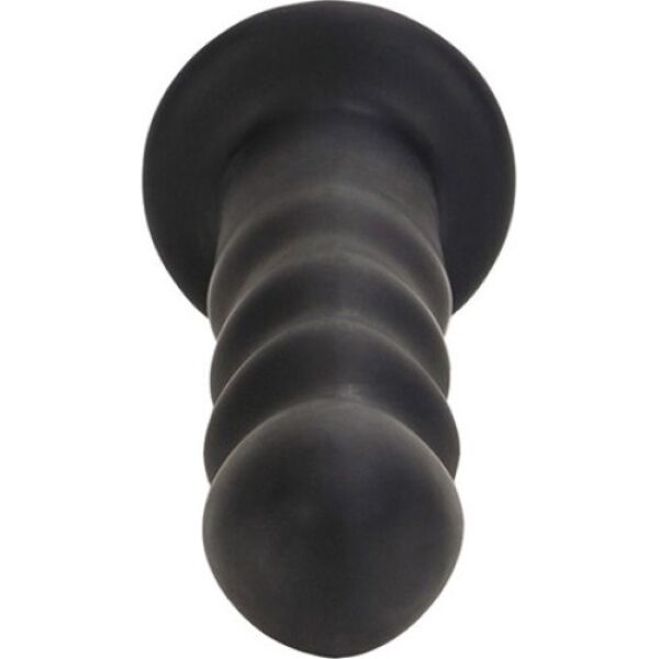 Black CalExotics Love Rider Thruster dildo with a flat base