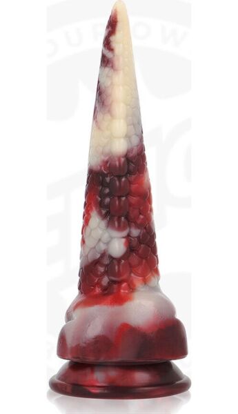 Epic Draxis Abyss Shadow dildo, with a narrower top and a grip base