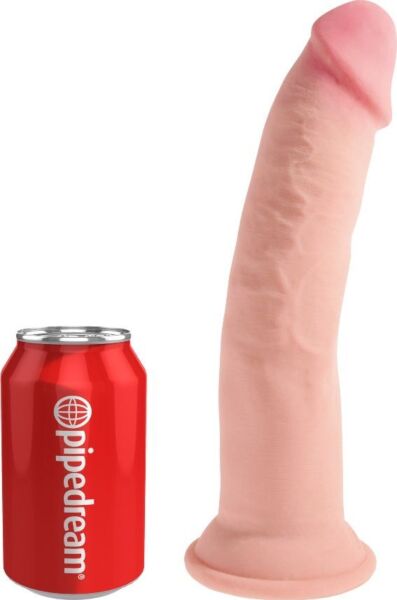 Pipedream King Cock Plus Triple Density realistic dildo with suction cup base