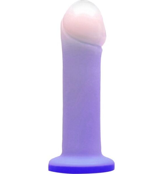 Tantus Duchess Twilight dual density silicone dildo with suction cup base