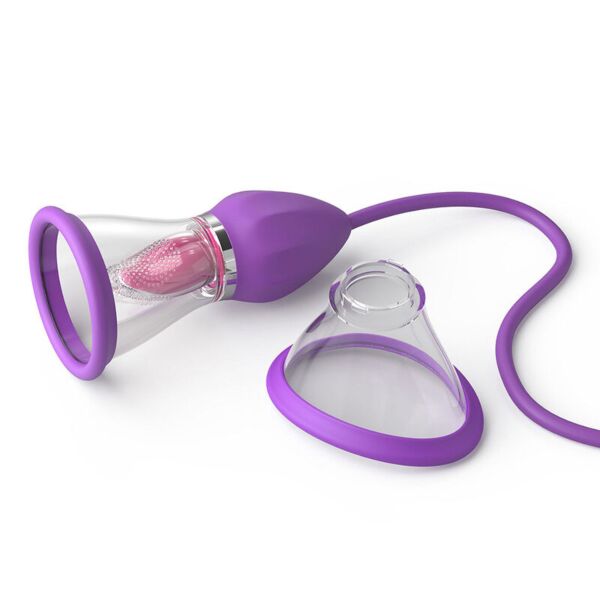 Pipedream Her Ultimate Pleasure Max clitoral suction toy with handle, hose and suction cups