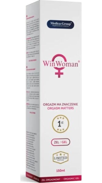 150 ml bottle of WinWoman Gel intimate gel by Medica Group