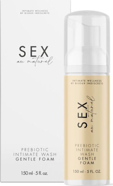 Bijoux Indiscrets Gentle Foam prebiotic intimate wash foam, 150 ml bottle