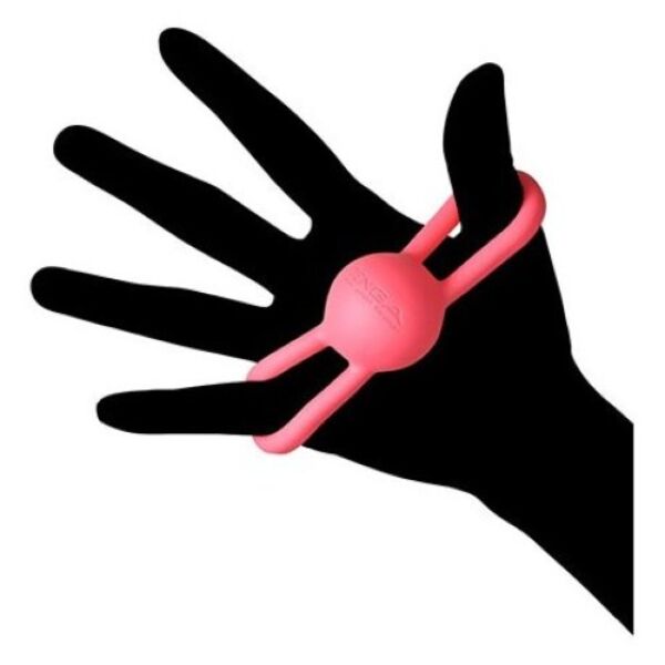 TENGA VI-BO Hand Orb vibrator, worn around your thumb and little finger