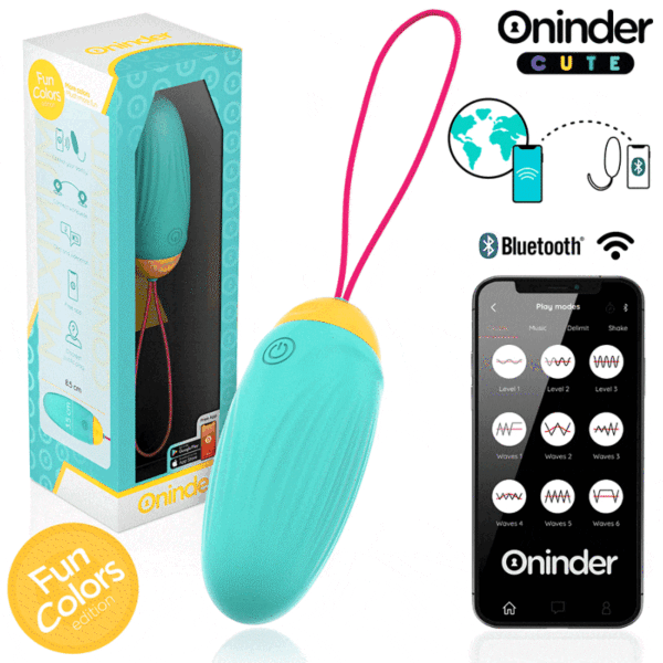 Oninder Cute silicone vibrating egg
