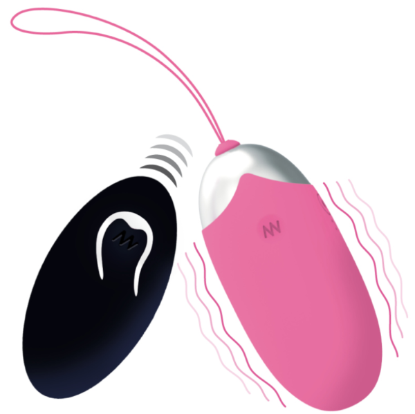 Intense Flippy II vibrating egg with its remote control