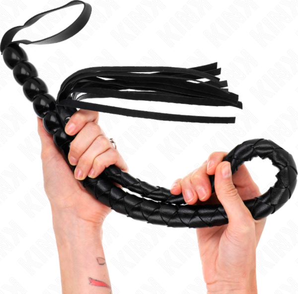 Kink Beaded Snake Whip, a snake-style whip with beads