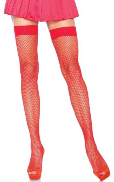Leg Avenue Nylon Fishnet Thigh Highs