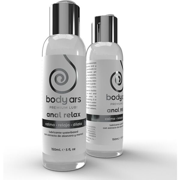 Body Ars Anal Relax anal lubricant in a 150 ml bottle with dispenser