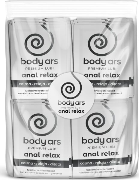 Bag of Body Ars Anal Relax anal lubricant single-use sachets