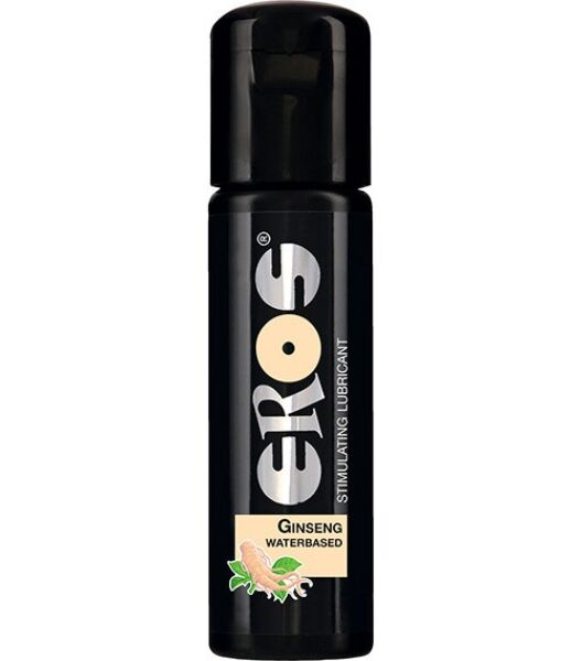 Bottle of Eros Ginseng Water Based 100 ml water-based lubricant