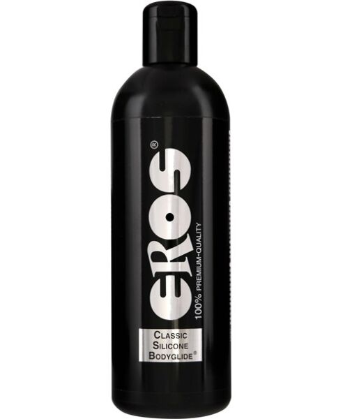 Eros Classic Silicone Bodyglide silicone-based lubricant in its packaging