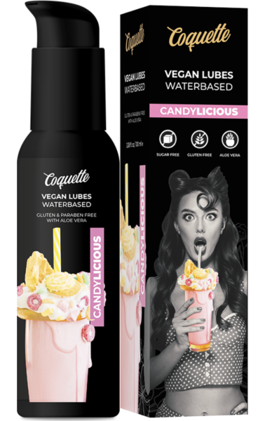 Coquette Chic Desire water-based lubricant in a 100 ml airless bottle