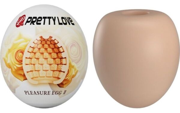 Pretty Love Pleasure Egg masturbator in an egg shape