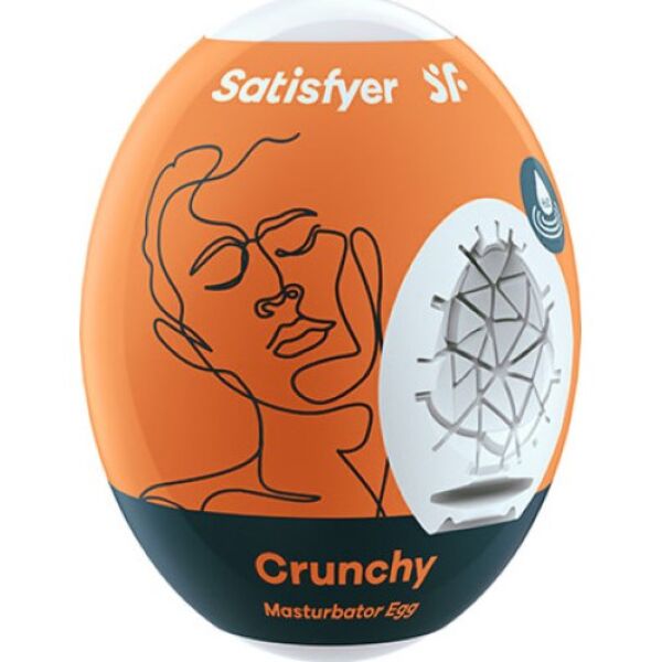 Satisfyer Masturbator Egg Crunchy masturbator egg