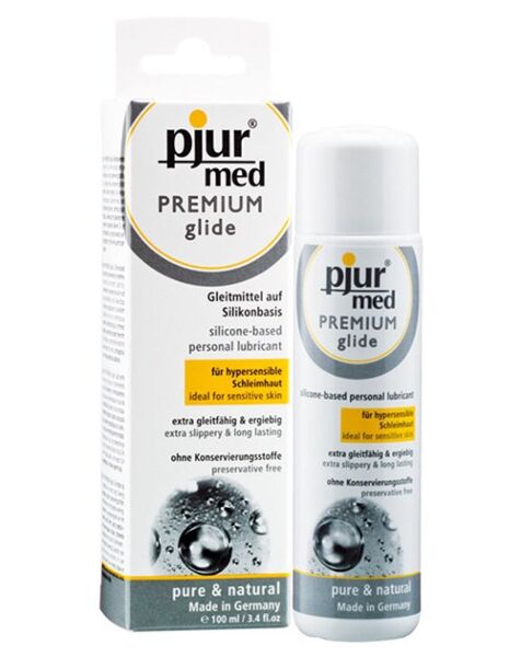 Pjur Med Premium Glide 100 ml silicone-based lubricant