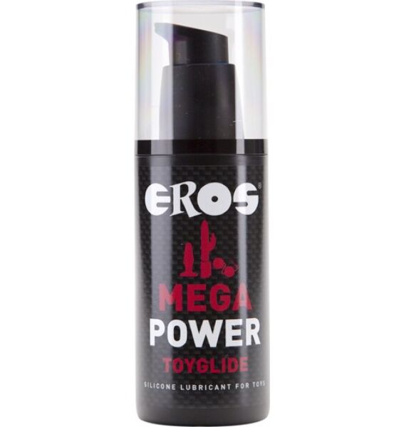 Pump bottle of Eros Mega Power Toyglide 125 ml silicone lubricant