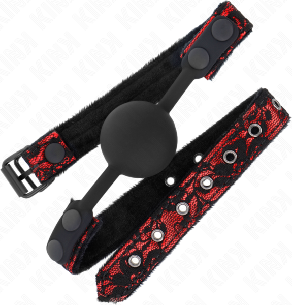 Kink 4 cm silicone ball gag