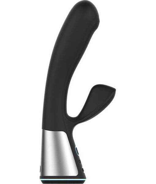 Kiiroo Fuse Black dual stimulation vibrator, in black