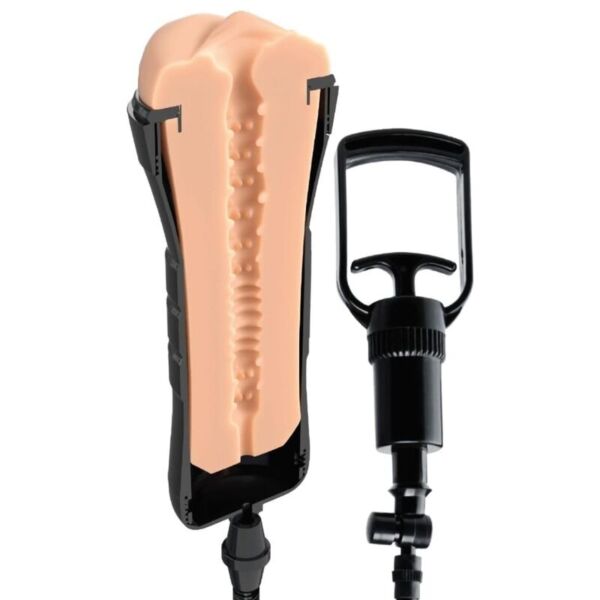 PDX Wet Pussies XXL Super Sucker Light masturbator with a realistic vaginal opening