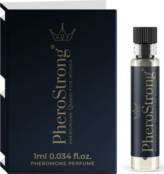 1 ml bottle of PheroStrong Queen pheromone perfume for women