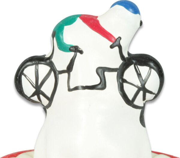 Hand-painted Condomerie Bicycle decorative condom