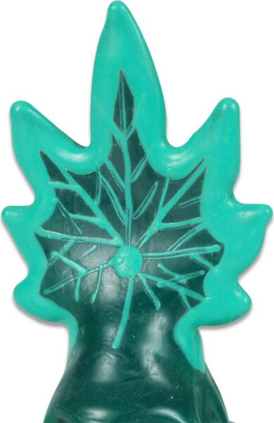Condomerie Cannabis Model 1 novelty condom, hand-painted