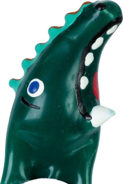 Condomerie Crocodile XL novelty condom, hand-painted