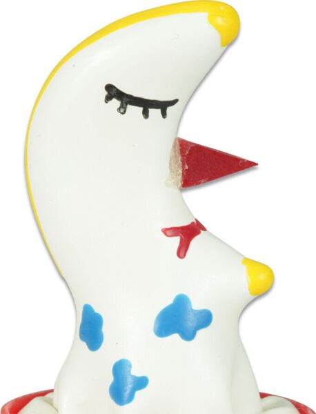 Condomerie Moon hand-painted novelty condom, decorated gag gift