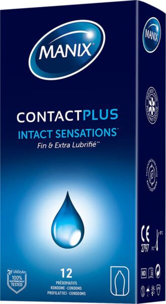 Box of 12 Manix Box Contact condoms